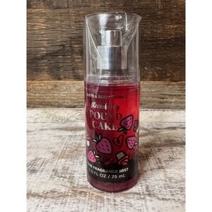 Bath & Body Works Strawberry Pound Cake Travel-Sz Mist 2.5 oz | Stocking Idea‎